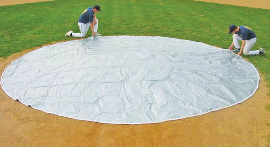 FieldSaver 30' diameter Home Plate Cover, WOVEN POLY 3 FieldSaver 30' diameter Home Plate Cover, WOVEN POLY