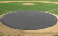 FieldSaver 26' diameter Home Plate Cover, VINYL -SOFTBALL Sales a15 704gry 2
