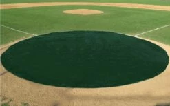 FieldSaver 20' diameter Home Plate Cover, VINYL