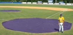 Aer-Flo WWV1830, 30' diam. Wind Weighted Mound/Homebase Tarp, 126 lbs -SOFTBALL Sales a15 709pur 4