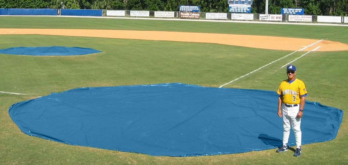 Aer-Flo WWV1812 12' diam. Wind Weighted Mound/Homebase Tarp, 32 lbs 16 Aer-Flo WWV1812 12' diam. Wind Weighted Mound/Homebase Tarp, 32 lbs - Image 14