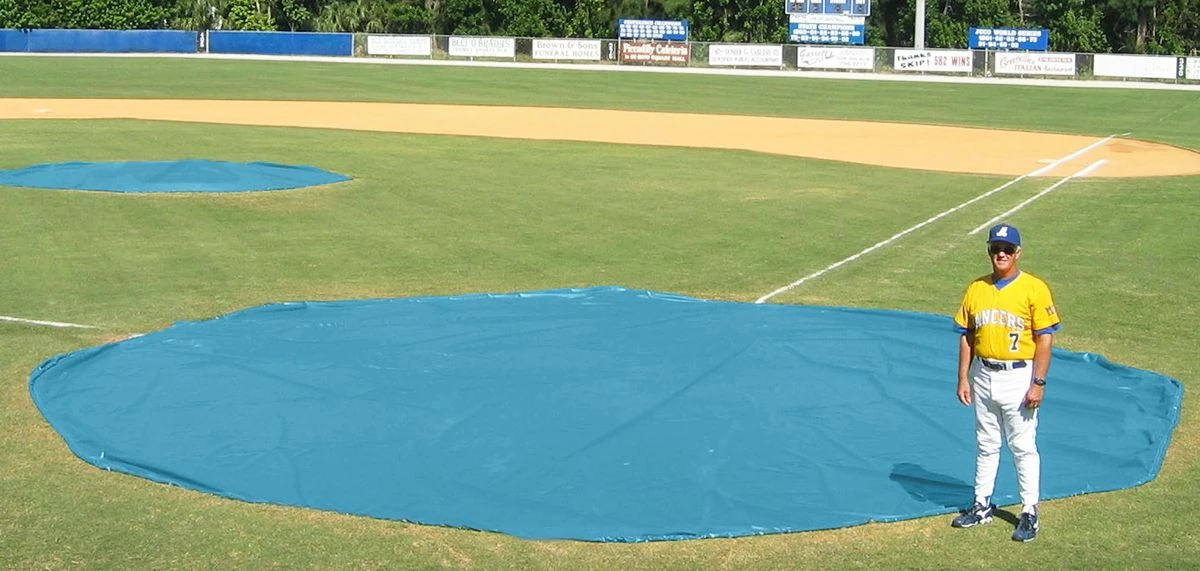 Aer-Flo WWV1812 12' diam. Wind Weighted Mound/Homebase Tarp, 32 lbs 19 Aer-Flo WWV1812 12' diam. Wind Weighted Mound/Homebase Tarp, 32 lbs - Image 17