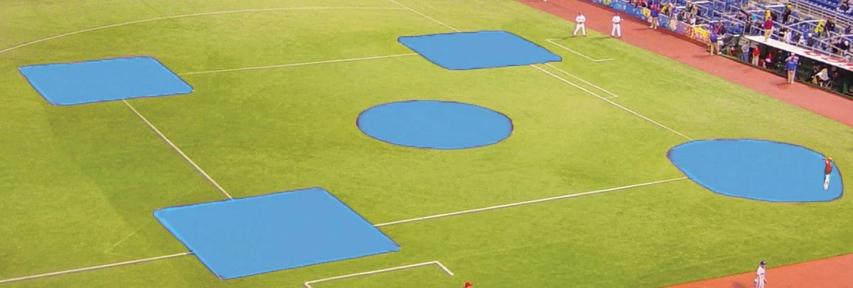 FieldSaver Spot Baseball/Softball Field Covers, Infield Kit, VINYL 16 FieldSaver Spot Baseball/Softball Field Covers, Infield Kit, VINYL - Image 14