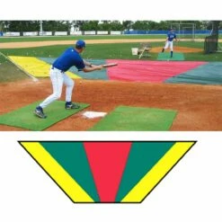 Aer-Flo Major League Bunt Zone Infield Protector, 15'x24'x54'