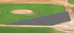 FieldSaver Mesh Infield Protector VCP17x12 Armor Mesh, 25'x20'x70' Carolina Blue