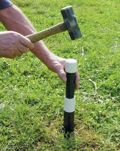 Ground Sockets for 4'H Mesh Temporary Fencing, 33 sockets 4 Ground Sockets for 4'H Mesh Temporary Fencing, 33 sockets - Image 2