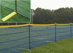 Grand Slam ABOVE GROUND Temporary Fence Package, 471' Red
