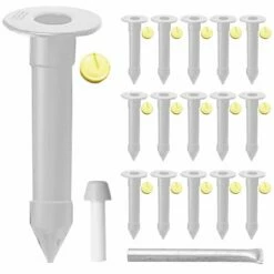 16pk Enduro Fence Ground Socket Package, MK16GS12CP