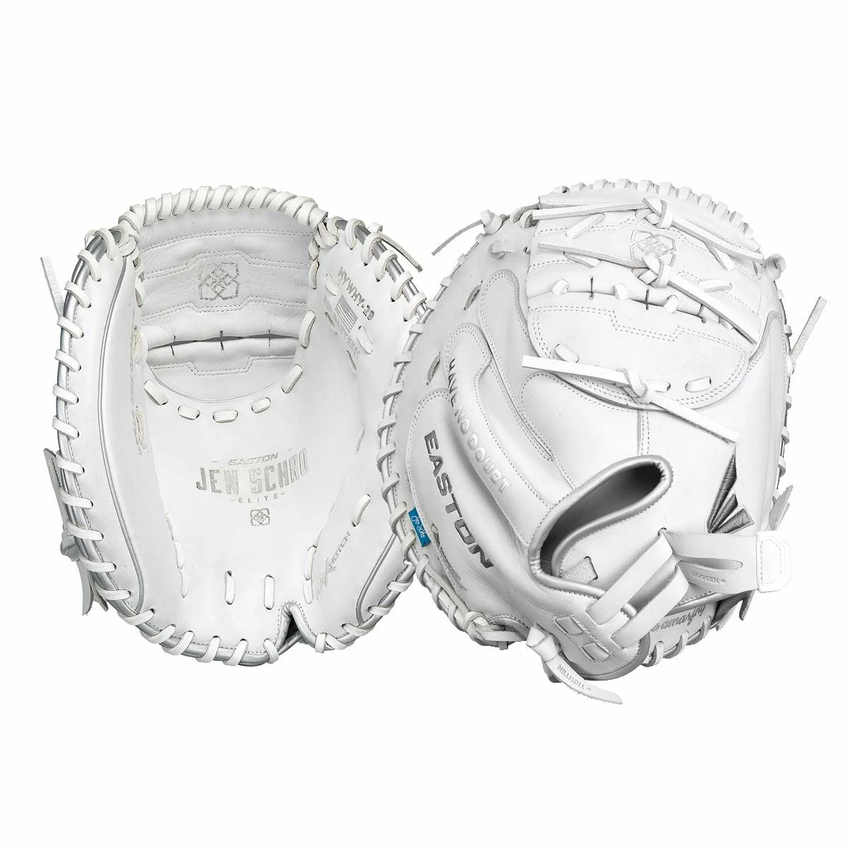 Easton MYWHY-29 33" Jen Schroeder Elite Fastpitch Catcher's Mitt 3 Easton MYWHY-29 33" Jen Schroeder Elite Fastpitch Catcher's Mitt