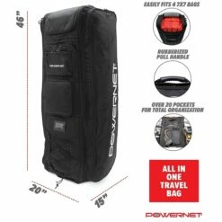 POWERNET Rolling Baseball/Softball Equipment Coaches Bag -SOFTBALL Sales a31 019 02