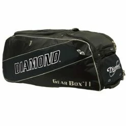 Diamond GBox II Catcher's Equipment Bag, 38"Lx15"Wx15"H Black