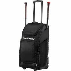 Easton Jen Schro Catcher’s Wheeled Equipment Bag Black -SOFTBALL Sales a32 055 blk