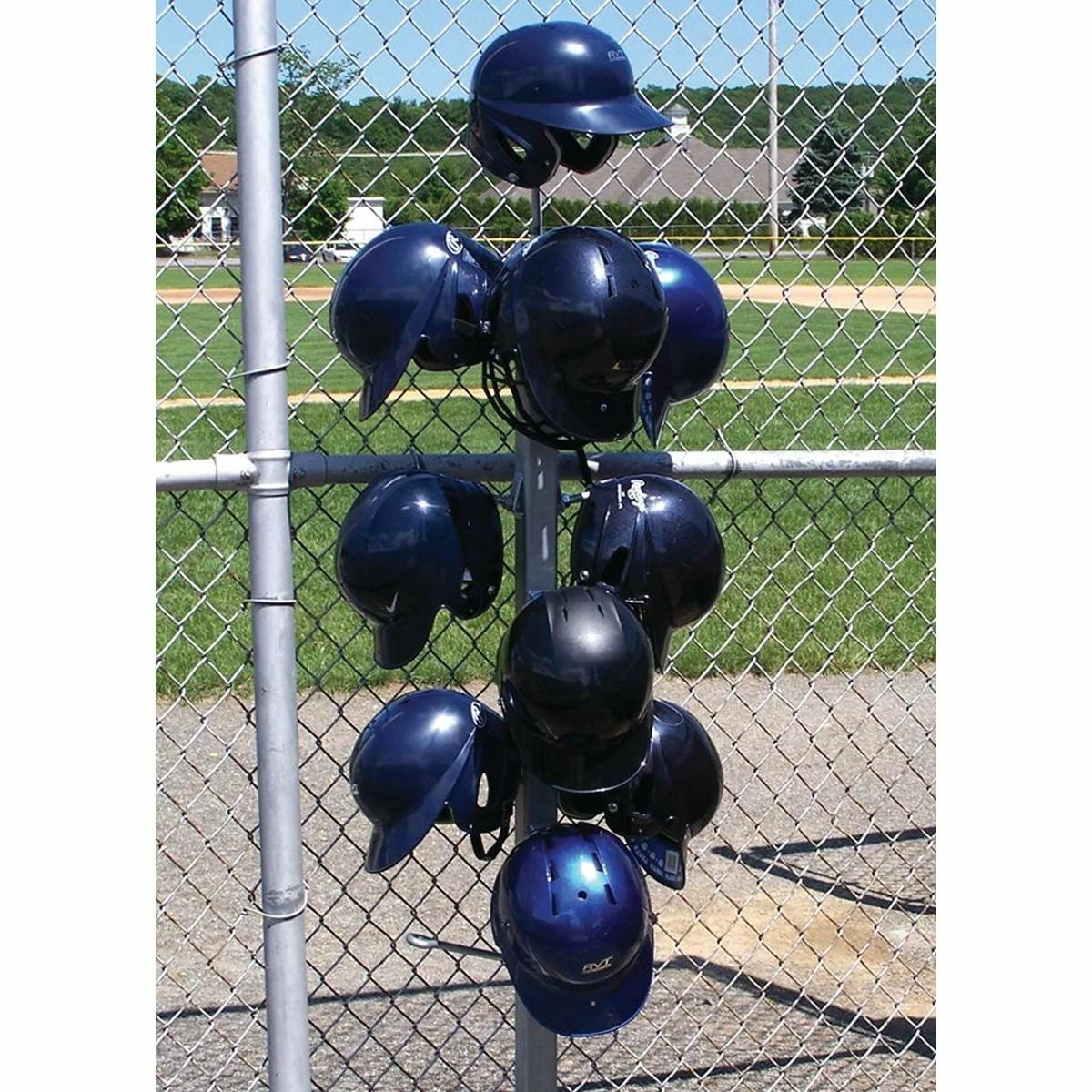 Jaypro Stackmaster Batting Helmet Storage Rack 4 Jaypro Stackmaster Batting Helmet Storage Rack - Image 2