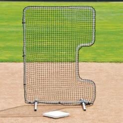 Jaypro 7'x5' Softball Pitcher's C-Shape Protective Screen