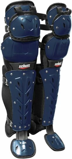 Schutt 16" Air Maxx Scorpion Triple Flex Catcher's Leg Guards Royal