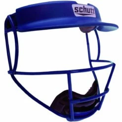 Schutt V1/V2 TITANIUM Softball Fielders Face Guard w/Visor Neon Pink