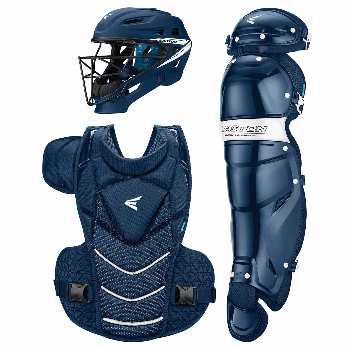 Easton Jen Schro The Very Best Fastpitch Catcher's Box Set Navy 2 Easton Jen Schro The Very Best Fastpitch Catcher's Box Set Navy