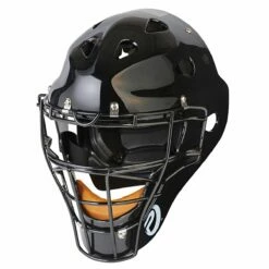 Pro Nine Adult Hockey Style Umpire Helmet Black