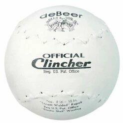 deBeer 16" Clincher F16 Softballs, dz