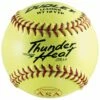 Dudley 12", 4A-147Y 47/375, ASA Thunder Heat Leather Fastpitch Softballs, dz -SOFTBALL Sales a32 405 1