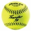Dudley 11", 4E902Y Thunder ZN NSA ICON Synthetic Slowpitch Softballs, dz -SOFTBALL Sales a32 412