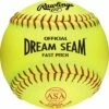 Rawlings C12RYSA 12" ASA Dream Seam .47/375 Synthetic Softballs 1 Rawlings C12RYSA 12" ASA Dream Seam .47/375 Synthetic Softballs -SOFTBALL Sales a32 422