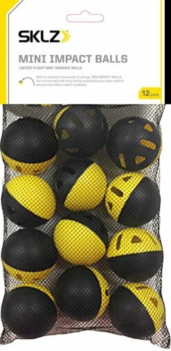 SKLZ 12pk Mini Impact Training Balls 8 SKLZ 12pk Mini Impact Training Balls -SOFTBALL Sales a32 643a 10