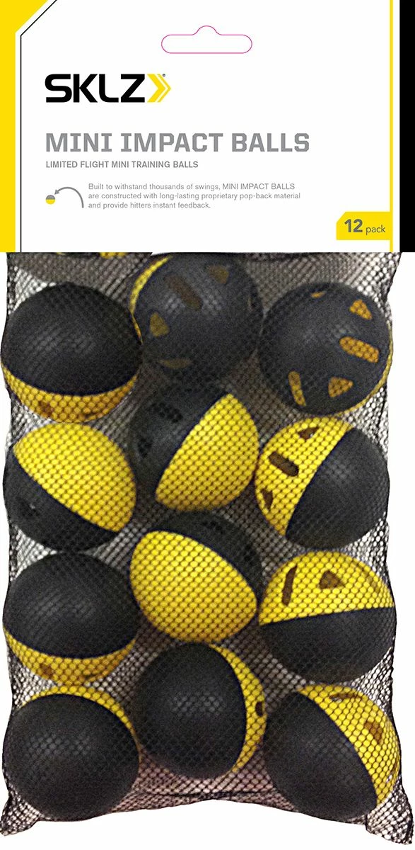 SKLZ 12pk Mini Impact Training Balls 5 SKLZ 12pk Mini Impact Training Balls - Image 3