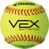 Champro 12" (dz) VEX SAF-T-STICH Soft Core Practice Softballs, CSB-XB12 -SOFTBALL Sales a32 648 14