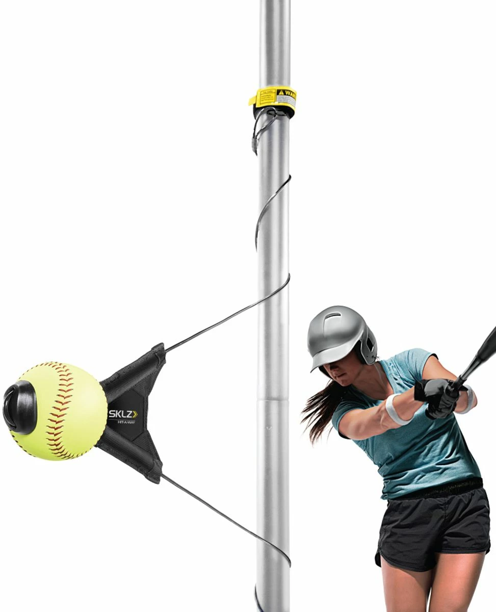 SKLZ Hit-A-Way High-Repetition Softball Solo Batting Trainer 4 SKLZ Hit-A-Way High-Repetition Softball Solo Batting Trainer - Image 2