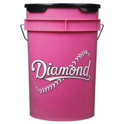 Diamond Pink Softball Bucket