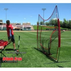 POWERNET 7'x7' DLX 2.0 Pop Up Hitting Net System Green -SOFTBALL Sales a32 815 2 2