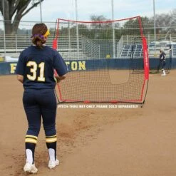 POWERNET Pitch Thru Softball Screen Replacement Net 9 POWERNET Pitch Thru Softball Screen Replacement Net -SOFTBALL Sales a32 816 03