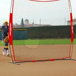 POWERNET Pop Up Pitch Thru Softball Screen -SOFTBALL Sales a32 817 2