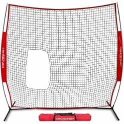 POWERNET Pop Up Pitch Thru Softball Screen