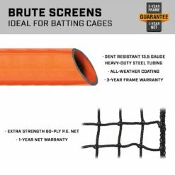 Champro Brute 7'x5' Baseball/Softball "Z" Safety Screen -SOFTBALL Sales a32 850 1
