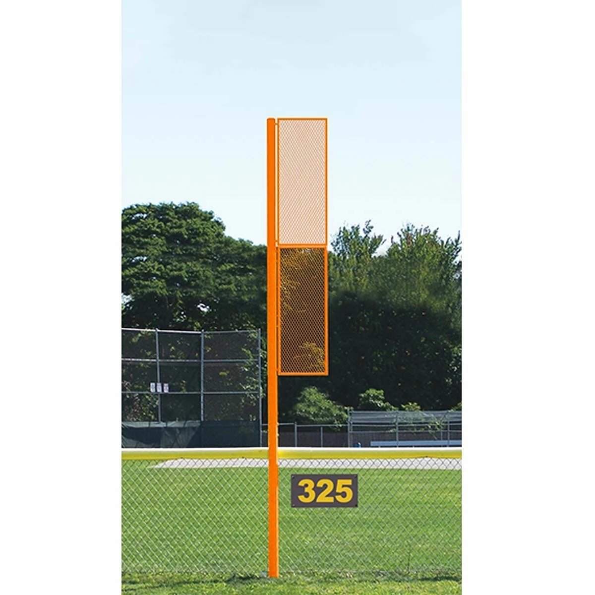 Jaypro 15' Softball Foul Poles, SBCFP-15 White 5 Jaypro 15' Softball Foul Poles, SBCFP-15 White - Image 3