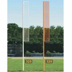 Jaypro 20' Collegiate Softball Foul Poles, SBCFP-200 Orange