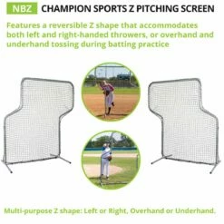 Champion 5'x7' Baseball/Softball Z Pitching Screen -SOFTBALL Sales a32 863