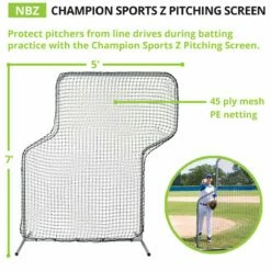 Champion 5'x7' Baseball/Softball Z Pitching Screen -SOFTBALL Sales a32 863 3