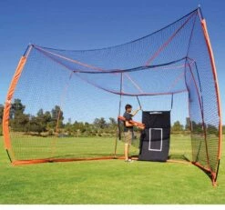 BOWNET Big Daddy Baseball/Softball Backstop -SOFTBALL Sales a32 918withguy 16