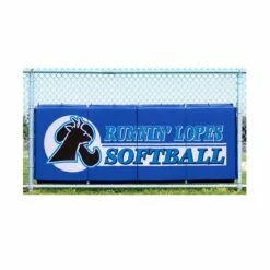 Cover Sports 3'H x 8'L Baseball/Softball Backstop Padding w/Graphics Dark Green