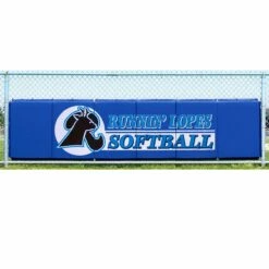 Cover Sports 3'H x 12'L Baseball/Softball Backstop Padding w/Graphics Tan