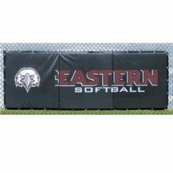 Cover Sports 4'H x 6'L Baseball/Softball Backstop Padding w/Graphics Black -SOFTBALL Sales a32 979 2
