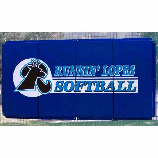Cover Sports 4'H x 8'L Baseball/Softball Backstop Padding w/Graphics Maroon -SOFTBALL Sales a32 980