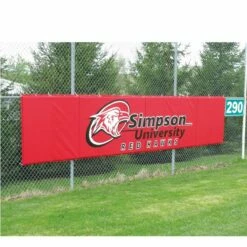 Cover Sports 4'H x 10'L Baseball/Softball Backstop Padding w/Graphics Red -SOFTBALL Sales a32 981 4