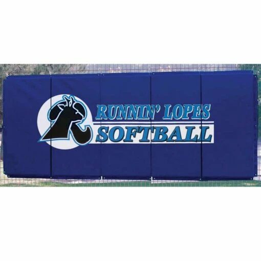 Cover Sports 4'H x 10'L Baseball/Softball Backstop Padding w/Graphics Red -SOFTBALL Sales a32 981