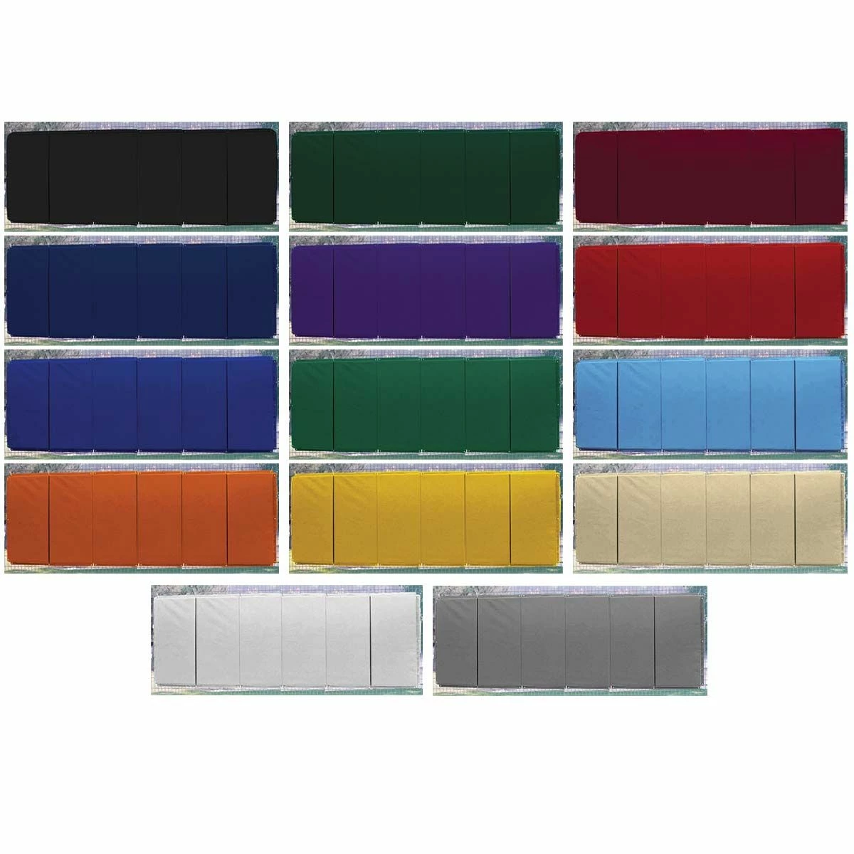 Cover Sports 4'H x 12'L Baseball/Softball Backstop Padding w/Graphics Red 4 Cover Sports 4'H x 12'L Baseball/Softball Backstop Padding w/Graphics Red - Image 2