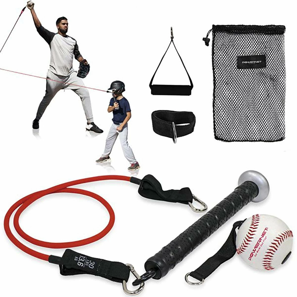 POWERNET Bat Handle Resistance Trainer Bundle 5 POWERNET Bat Handle Resistance Trainer Bundle - Image 3