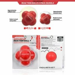 POWERNET Reaction Balls, 2pk -SOFTBALL Sales a33 013 01
